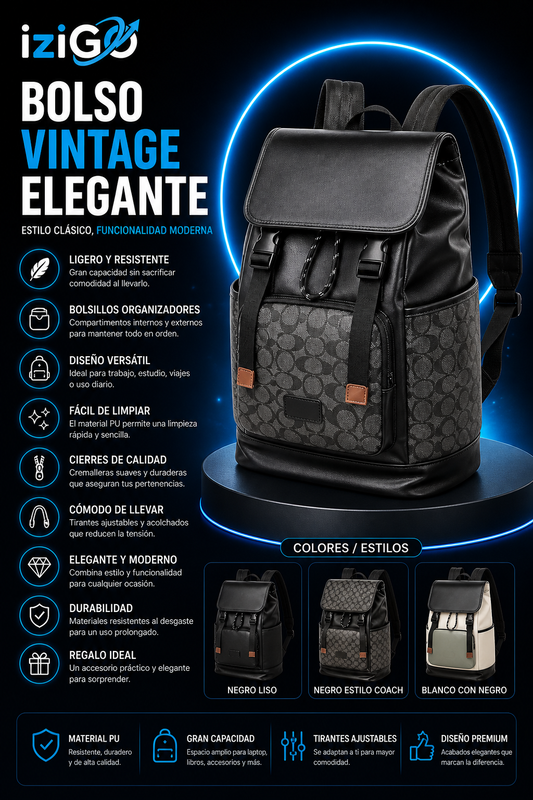 BOLSO VINTAGE ELEGANTE