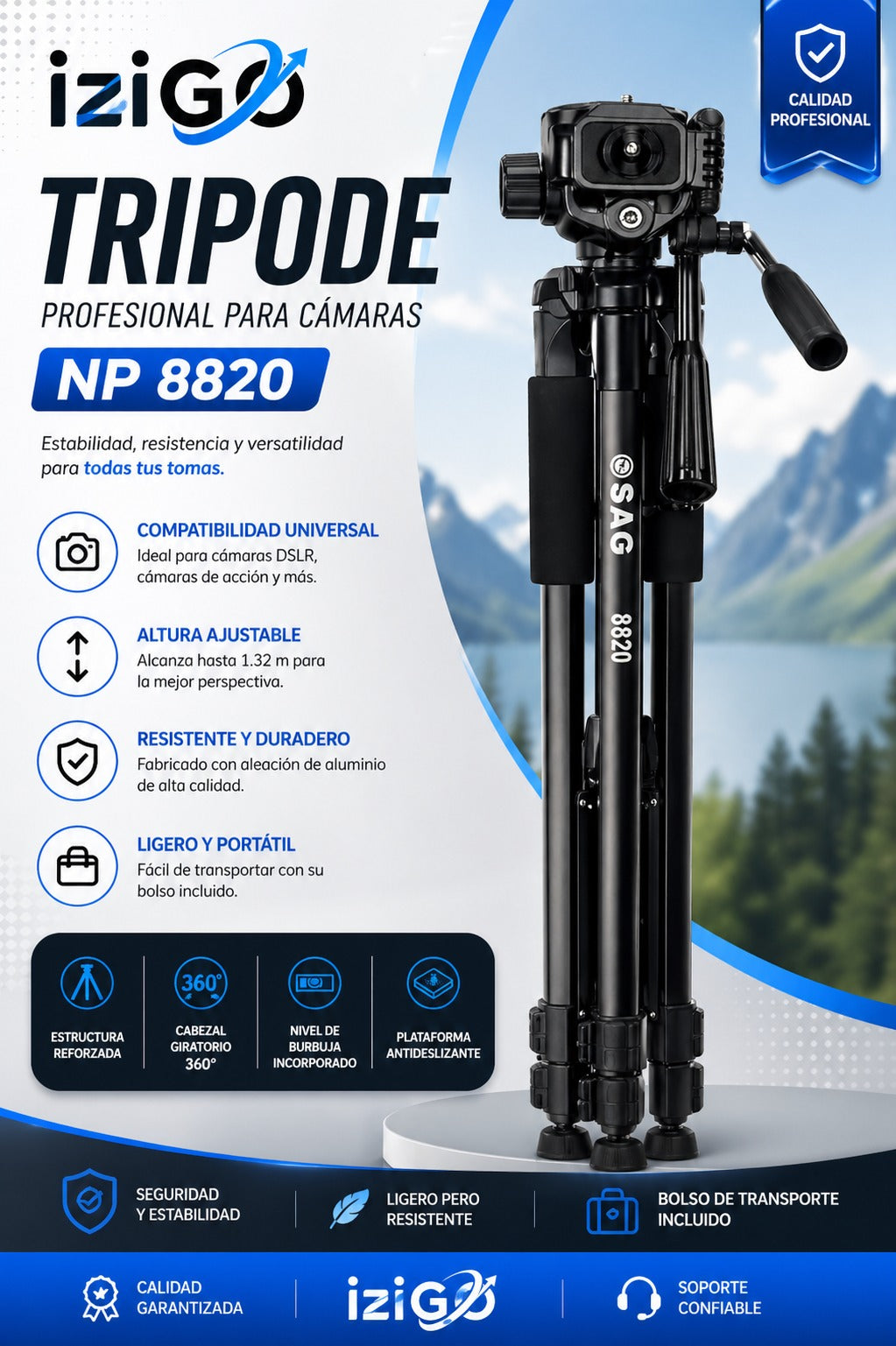 TRIPODE NP 8820